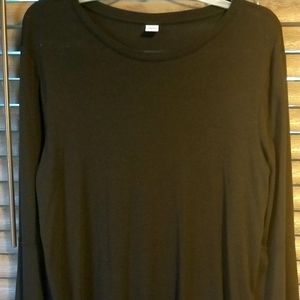 Black top with bell sleeves